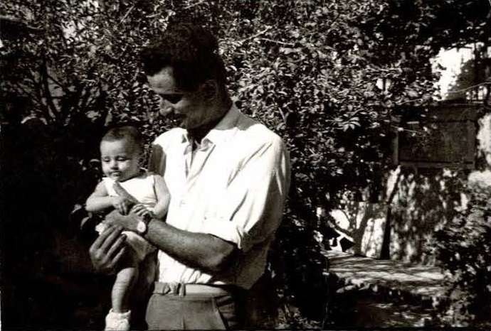 Baby Maria and Father