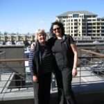 Maria and her mother at Glenelg