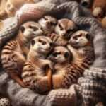 Sleeping Meerkats - Paragon PsychConnect Many Meerkats sleeping together in a blanket