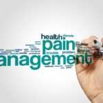 Pain Management - Paragon PsychConnect Pain Management sign with many words associated with pain